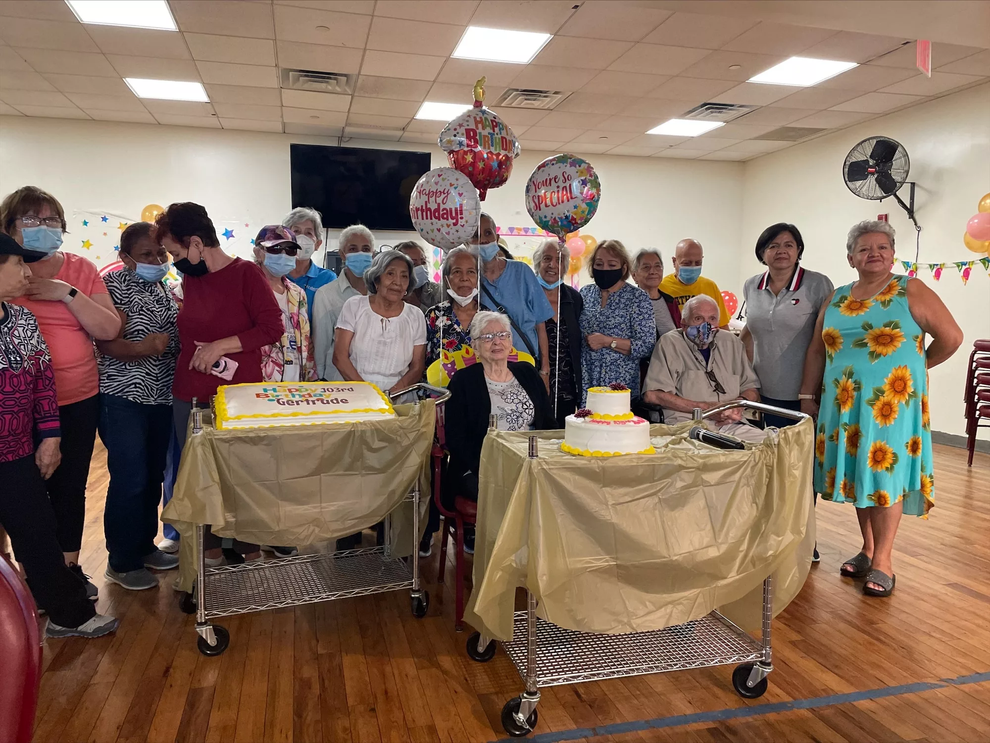 QNS: Woodside Woman Celebrates 103rd Birthday at Sunnyside Community Services Center