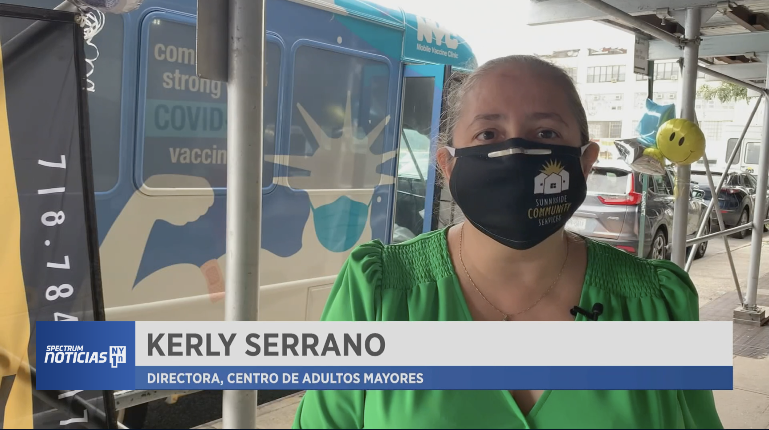 NY1 Noticias: Mobile Vaccine Center