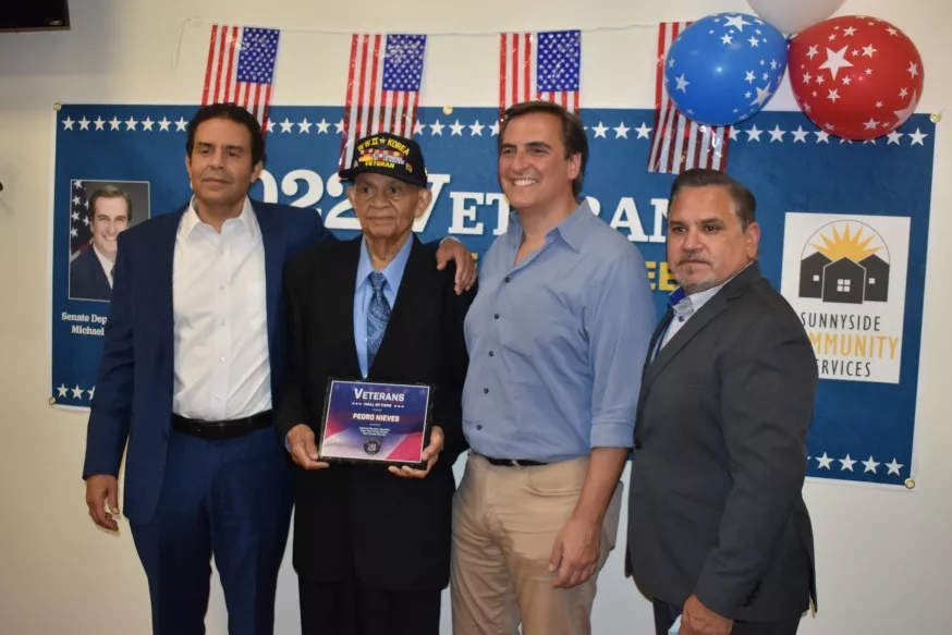 Sunnyside Post: Woodside War Hero Inducted Into State Senate Veterans Hall of Fame