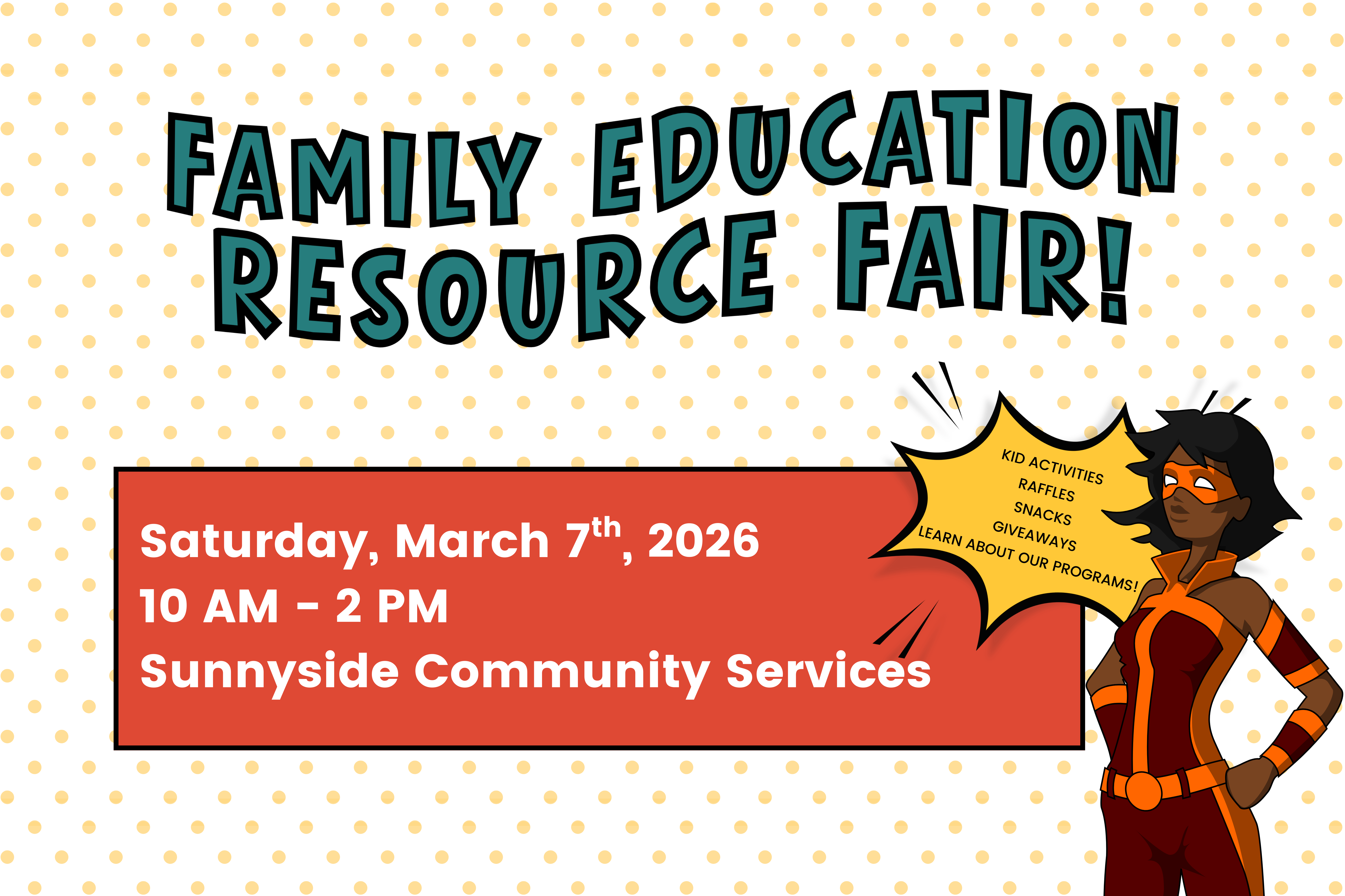 Family Education Resource Fair