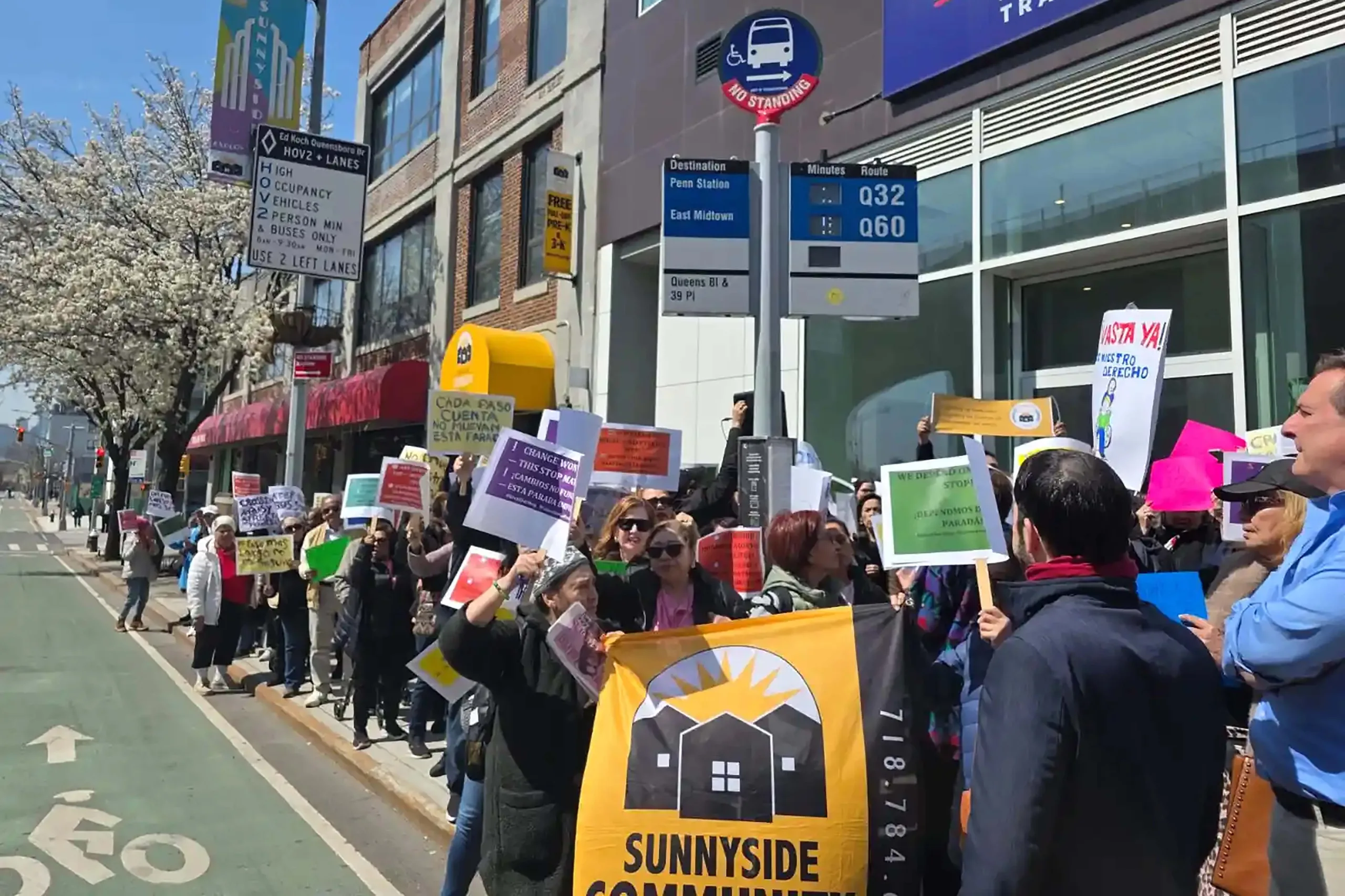 QNS: Local Seniors Rally Against Proposed Relocation of Bus Stop