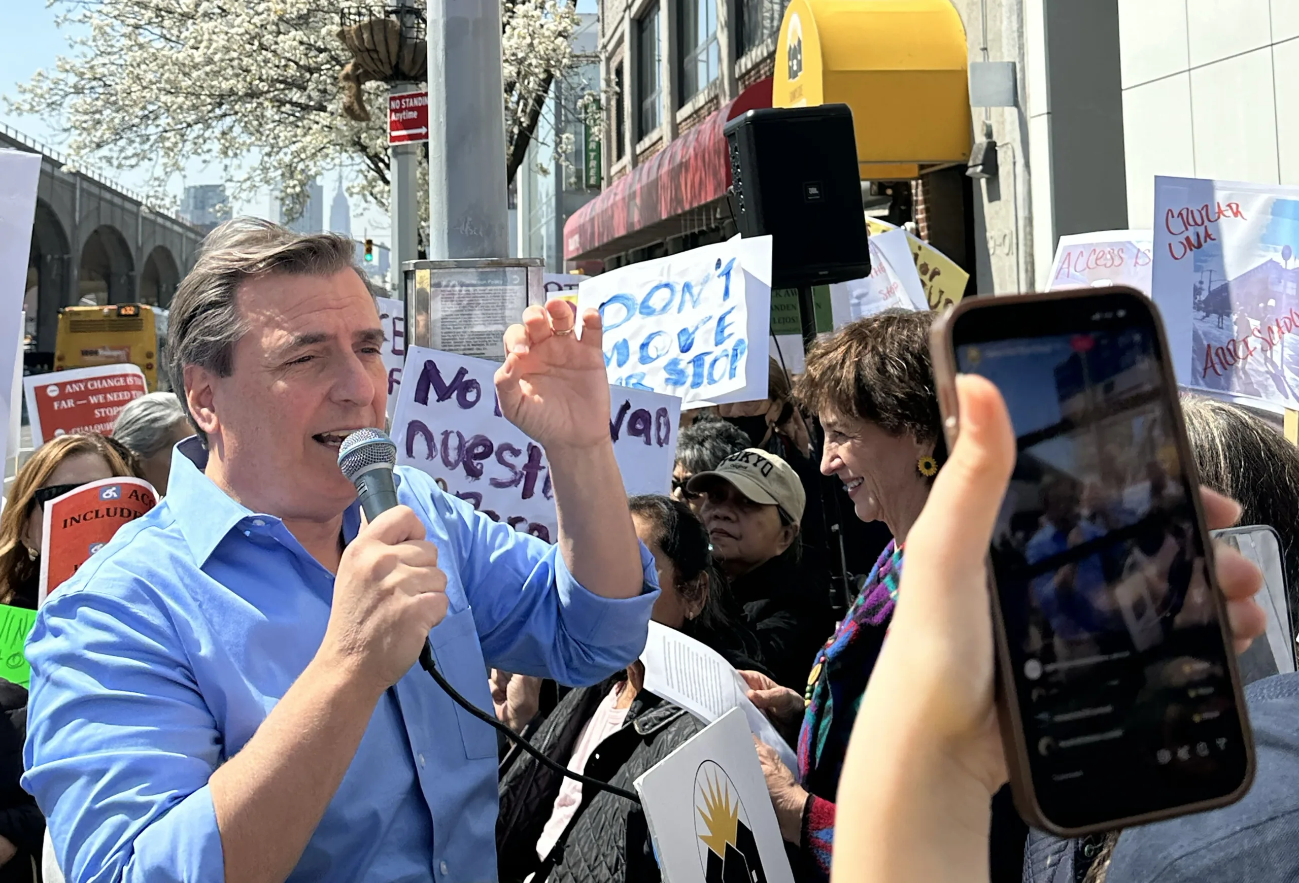 Queens Times: Sunnyside Rallies Against Plan to Move Bus Stop